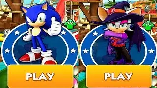 Sonic Dash SONIC VS WITCH ROUGE Android iPad iOS Gameplay HD