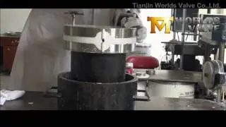PTFE Disc for full PTFE lined butterfly valve