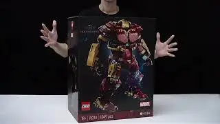 Epic LEGO Iron Man Stop Motion Build: Mark 85 Armor Brick-by-Brick!