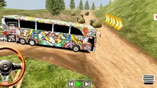 Coach Bus Simulator India Off-road Driving Bus Game | New Update 2025 Full Gameplay Video Part #195