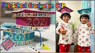 PreK Graduation Cap | D.I.Y Graduation Hat | Decorate a Grad Cap | Graduation | School Craft | Twins