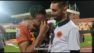 بالدموع العميد محمد عزيز يودع جماهير فريق نهضة بركان