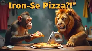 Jab Bandar Ne Pizza Ko Iron Se Sekh Diya &ndash; Chef Sher Ki Class Lag Gayi! 😂🔥