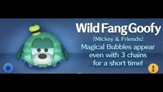 Oct 25 New Tsum ! Disney Tsum Tsum Wild Fang Goofy SL6 Gameplay