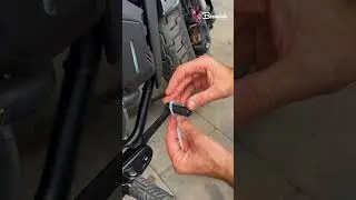 Gear shift hack with a screwdriver bit & zip ties #easy #gear #screwdriver #trick