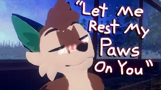 [ Furry ASMR ] Furry Boyfriend in a Hot Tub With You - OwO (Kissing, Water Sounds, etc.)
