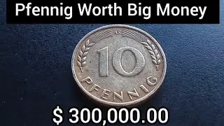 $ 300,000.00 If You Have One Most Valuable ULTRA RARE Error Coin Germany Worth big money 