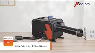 HCALORY HBH1S 12V 8KW Diesel Heater Install Tutorial - Shop on Banggood