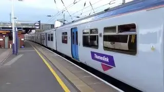 Thameslink Class 319 Departing Bedford (18/4/16)