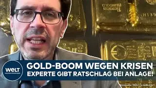 WELT-KRISEN: Heftiges Zeichen der Unsicherheit! Experte packt aus! Goldpreis knackt besondere Marke