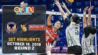 PacificTown-Army vs. Motolite | Set 1 Highlights - October 19, 2019 | #PVL2019