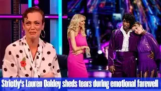 Strictly Come Dancing star in tears live on air after shock BBC exit