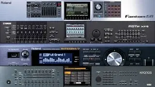 Fantom G vs Motif XF vs Integra 7 vs Kronos