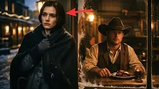 La veille de Noël, une épouse pauvre affamée trouve de l’espoir quand un cow boy partage son repas