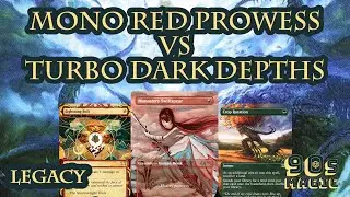 Mono Red Prowess Burn против BUG Turbo Dark Depths [MTG Legacy]