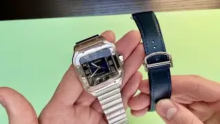 Cartier Santos Quick Switch Strap System Explained