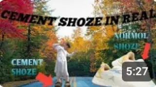 Cement made shoze in Pakistan 