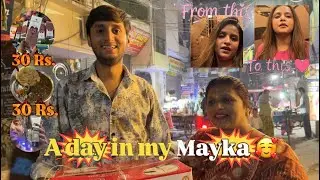 A Day at My Mom’s House 🏡 | Market Visit, Street Food & Family Fun