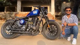 Royal Enfiled modified | Into Harley Davidson | Bittoo Bike Modification | Vampvideo |