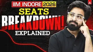 IPMAT Indore 2026 | IPMAT Indore Reservation and Seats Breakdown | IIM Indore IPM