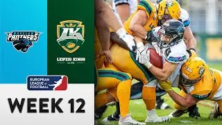 Wroclaw Panthers @ Leipzig Kings Highlights | Week 12 | Season 2022