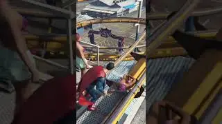 Superman amusement park baseball bat Ragdolls #gta #gtav beach girls npc funny euphoria physics