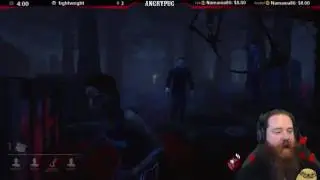 Angrypug chills with the Killer in DBD