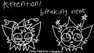 Attention! Breaking news || animation meme(?) || somewhat alight motion test