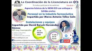 Sesión 1. Seminarios Aspectos Básicos de la NOM-059 con enfoque a Sólidos orales
