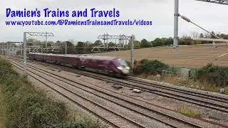 New EMR Class 810 Aurora No. 810009 Test Run Passing Harrowden Junction, The Slips, 7th October 2025