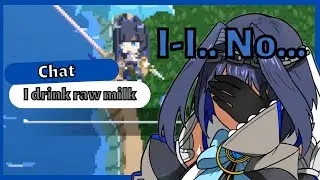 Kronii didn't want to elaborate about drinking raw milk...