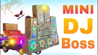 Mini dj truck loading At-Home |How to make mini dj truck | mini dj truck