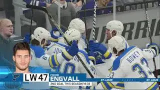 NHL 21 Fantasy Draft Leafs Franchise - 2021/2022 Season - Game 12/82  vs Blues