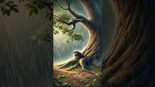 Sparrow finds a Refuge under tree #viralshorts #trendingshorts  #shorts #viralshort #viralvideo