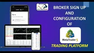 Broker Sign Up (DERIV) and Meta Trader 5 Step By Step Configuration