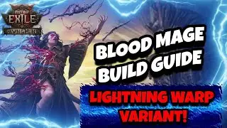 Blood Mage Lightning Warp Build Guide - Path of Exile 2 - Dawn of The Hunt