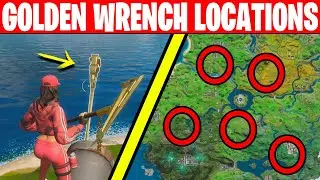 GOLDEN PIPE WRENCHES LOCATIONS : SEARCH DIFFERENT GOLDEN PIPE WRENCHES (MIDAS CHALLENGES)