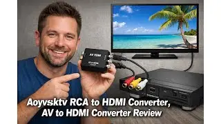 🔌 Обзор конвертера Aoyvsktv RCA в HDMI &ndash; классическое обновление AV-разъема до HDMI. Стоит ли его...
