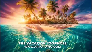 The Infinite Vacation Loop-Hole - a quick AI video symbolic of Vacationing while being Enslaved...