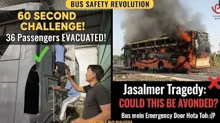 Follow Government norms or all that remains is tears ! Bus Fire & Accident Safety ! #govtrule 