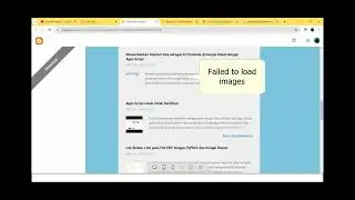 Hiding Failed Load Images on Blogger