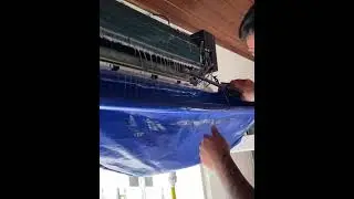 Limpeza de ar-condicionado split