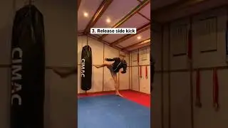 Jump side kick tutorial🥋is this kick effective?