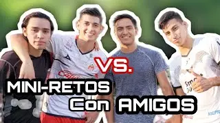RETOS FUTBOL &bull; FACE TO FACE con AMIGOS // Topo Felix