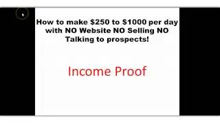How to make $250 to $1000 per day Income Proof | Ty Long's No Website Income Proof