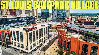 Exploring Ballpark Village St. Louis | Food, Fun & Views by Busch Stadium