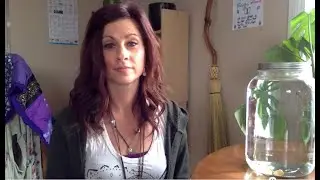How to Make a Gem Water Working the Energies of The New Moon