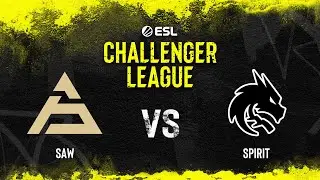 sAw vs Spirit | Map 2 Nuke | ESL Challenger League Season 43 - EU