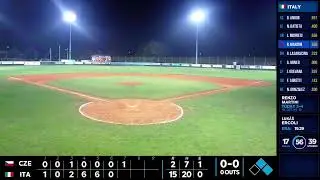 Italian Baseball Week: Cechia @ Italia