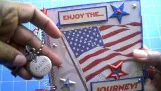 Americana Paperbag Graduation Mini Album